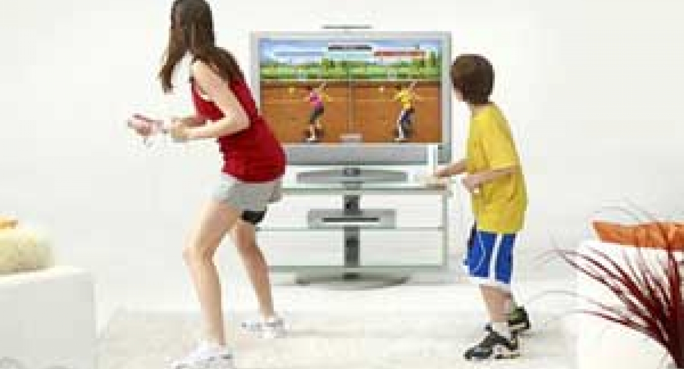 Playing Wii