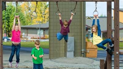 Children playing on a school playground during recess. Shutterstock: Mat Hayward