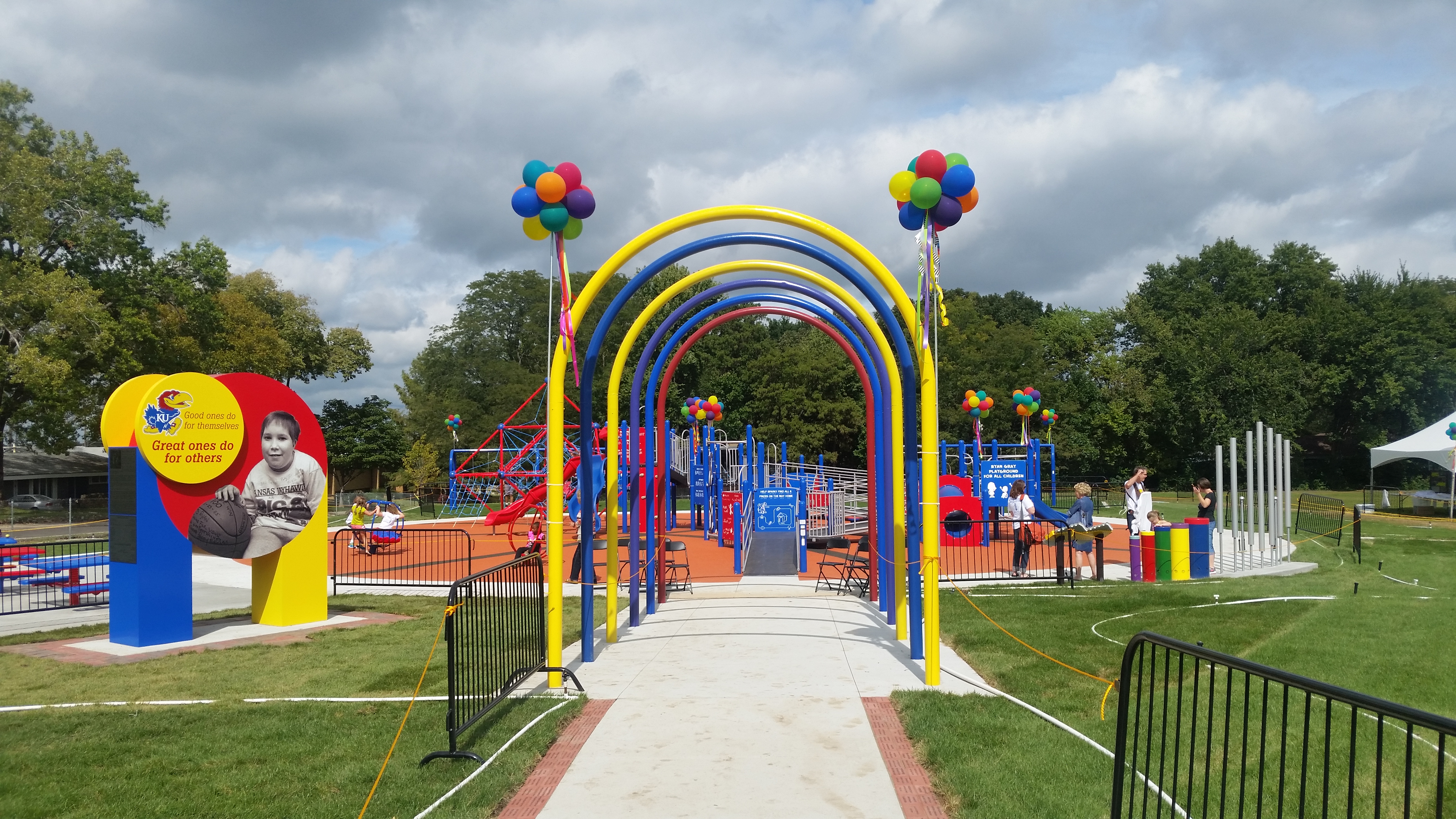 Ryan Gray Playground Entrance Ryan Gray Playground Entrance