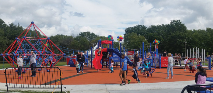 Kansas School Addressed All Abilities with Rope Play Kansas School Addressed All Abilities with Rope Play