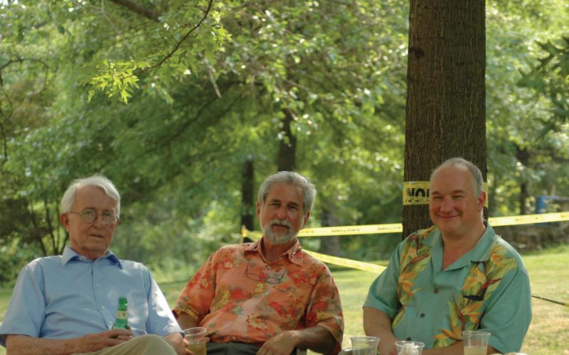 Paul Hogan, Rolf Huber, and Paul Bamburak Paul Hogan, Rolf Huber, and Paul Bamburak