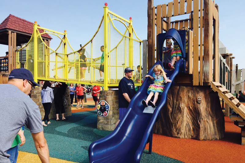Inclusive themed playground Inclusive themed playground