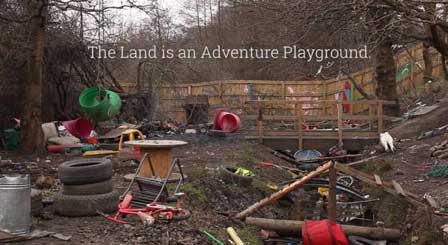 The land is an adventure playground The land is an adventure playground