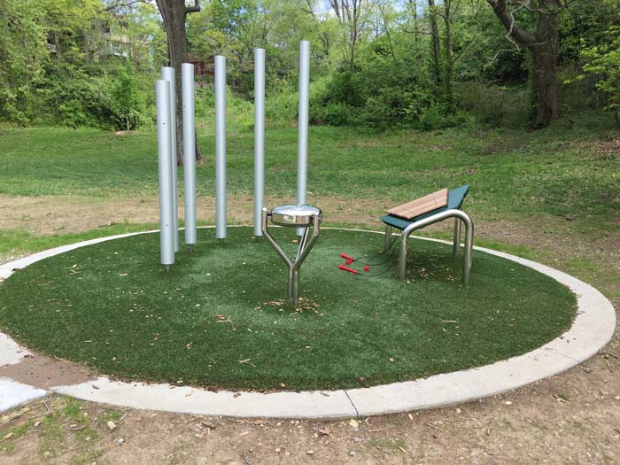 Musical playground equipment Musical playground equipment