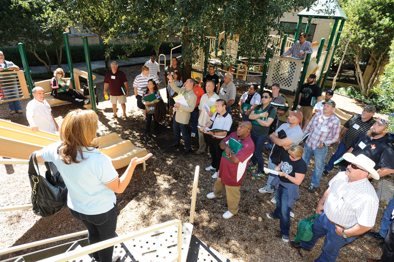 Park and playground education class Park and playground education class