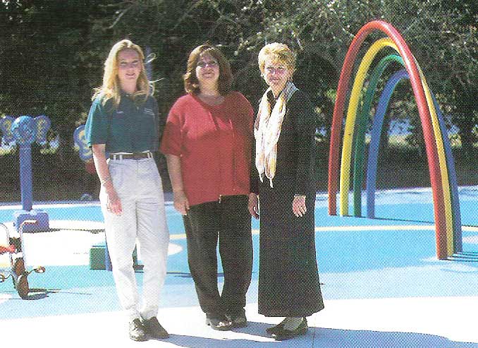 Spray Pads: Rainbows and Kids Toes Spray Pads: Rainbows and Kids Toes
