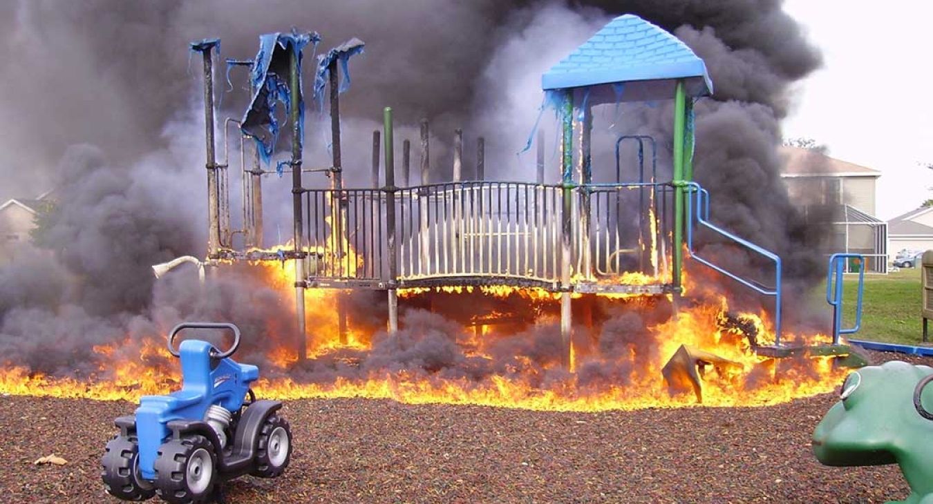 Playground Arson