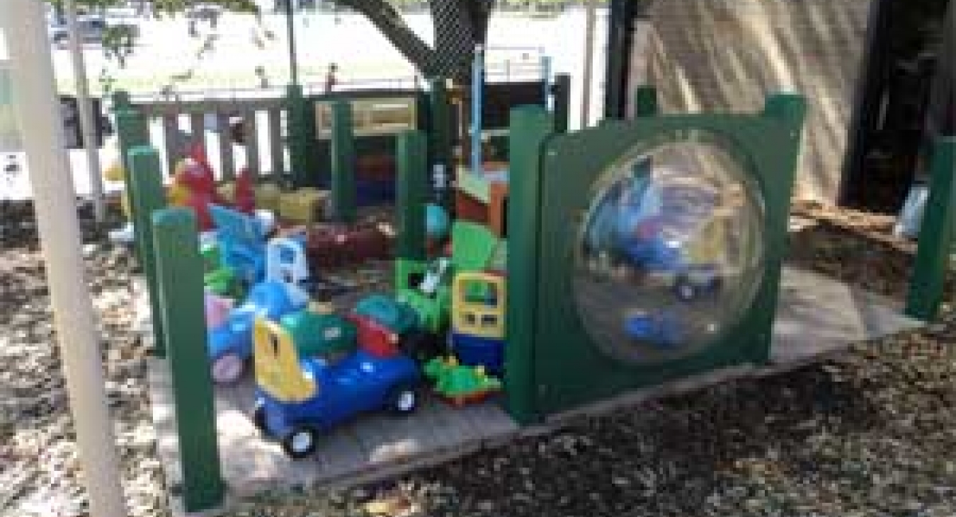 Toddler play area - courtesy of PlaySafe LLC