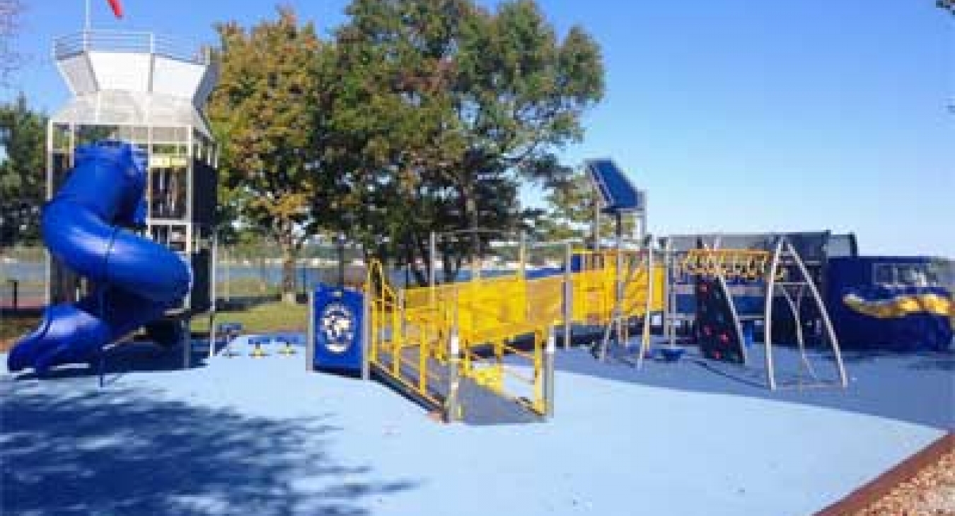 Cre8Play playground - MacLearie Park - Ed Brown Playground, Belmar, NJ