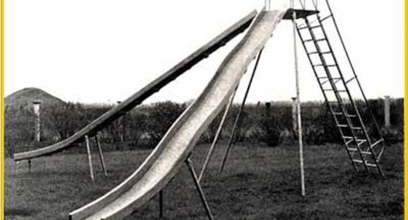 Double slide from the 1950s