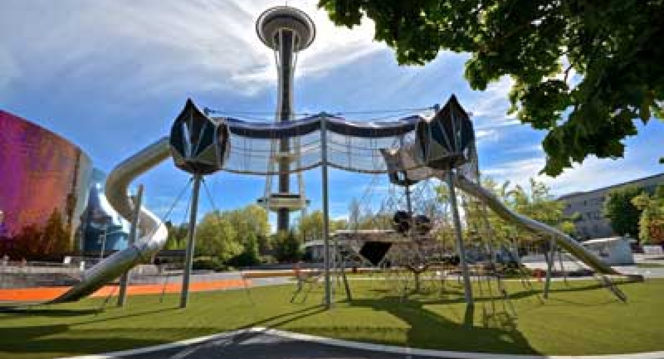 KOMPAN Sky Walk - Seattle Center playground
